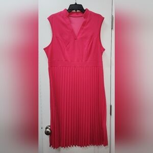 SHEIN Pink Midi Dress